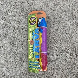 Water Worm Squirt Toy -  Launches Up To 20 Feet Blue Purple  4.3oz Water NIP